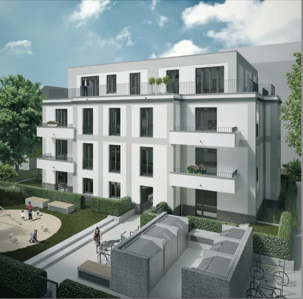 Moderne ruhige 2-Zimmer Wohnung in Neubau und zentraler Lage — photo 1